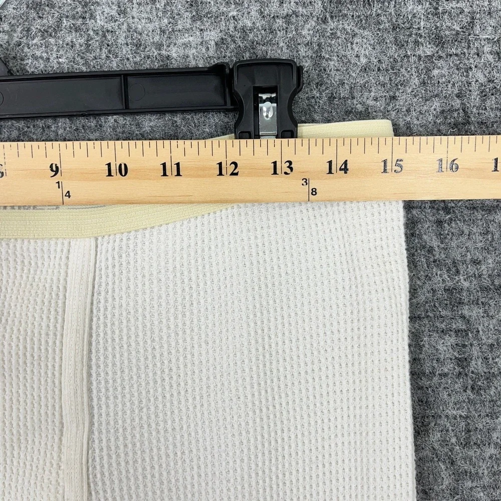 Vintage Hanes USA Made Thermal Underwear Pants Mens XL 42-44 Waffle‎ Knit
